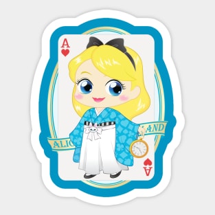 Alice KIMONO style Sticker